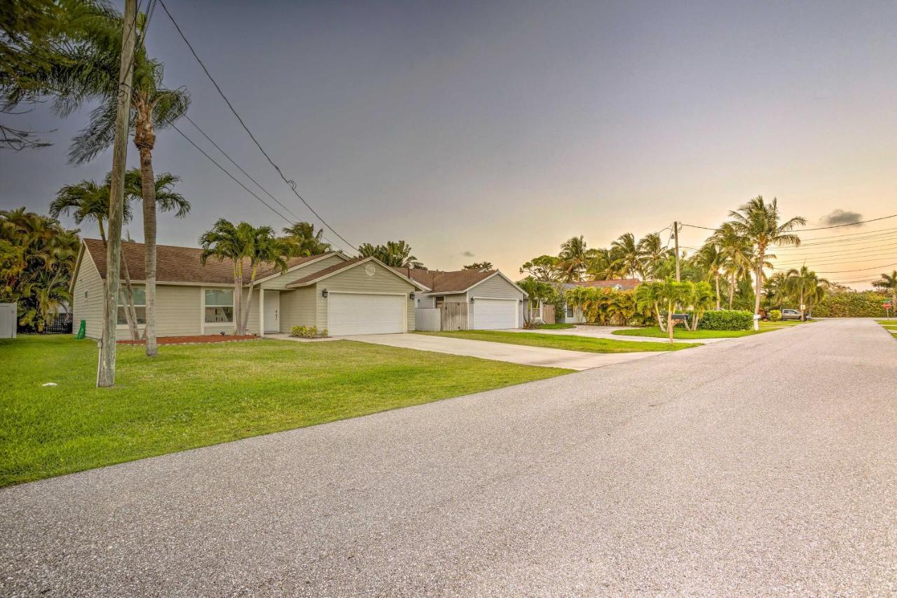 Jupiter Home With Patio And Grill About 6 Mi To Beach! מראה חיצוני תמונה